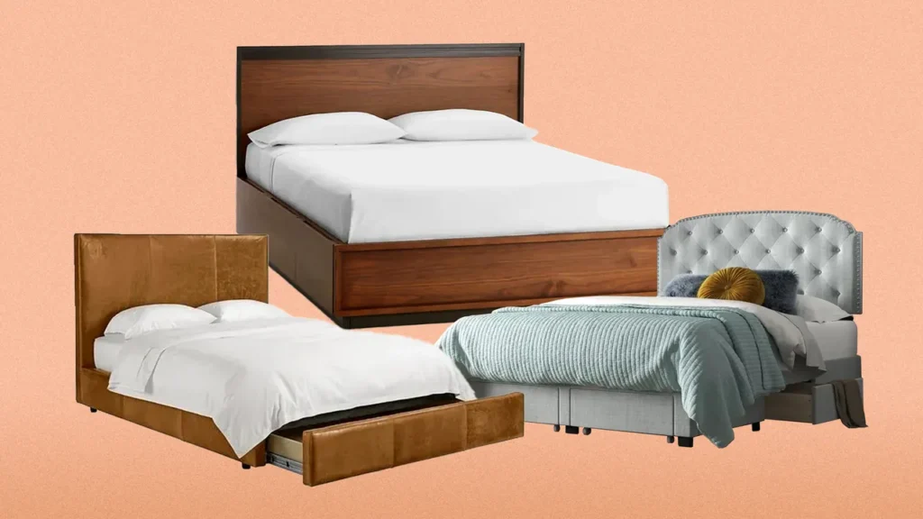 IKEA Bed Frames With And Without Storage